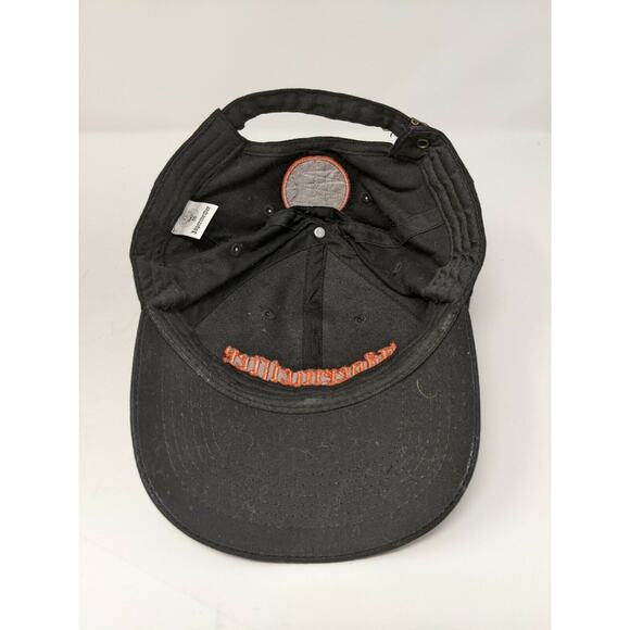 Jagermeister Slideback Hat Cap 3D Embroidered Spell Out Front & Embroidered Logo - Picture 10 of 12